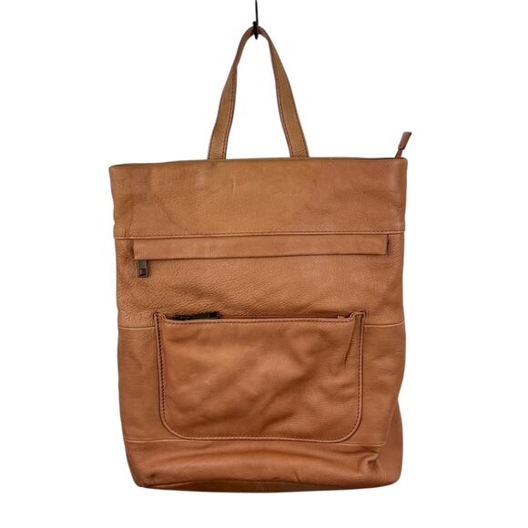 Aspen Leather Convertible Back Pack - Picture 1 of 7